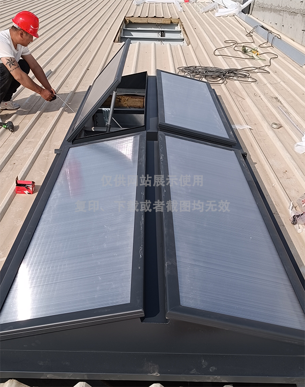 兰州王老吉生产车间洛川排烟天窗