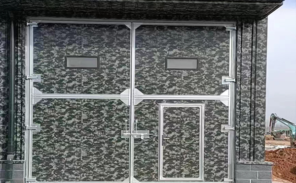 洛川工业平开门